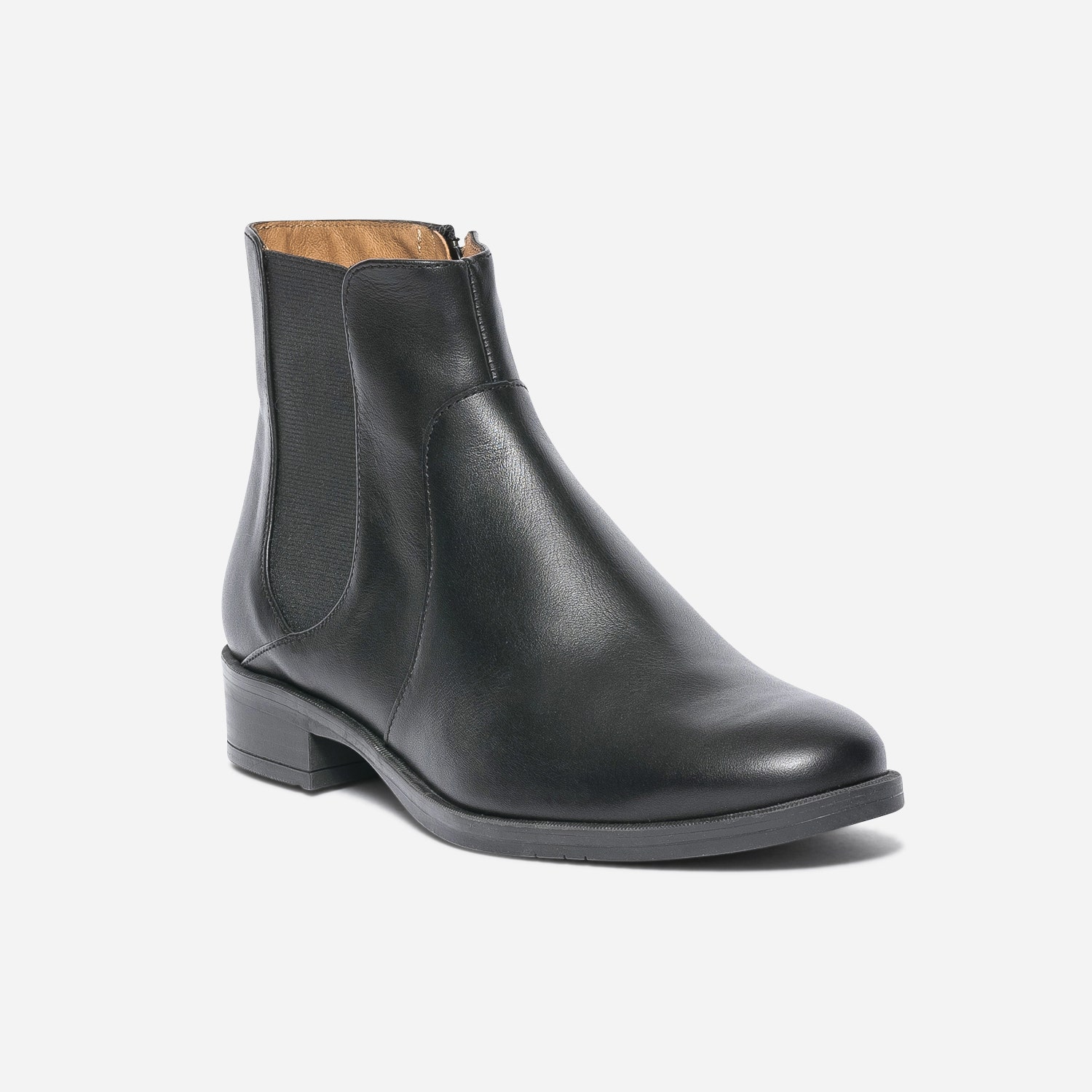 Boots ERAM FLEX noir en cuir