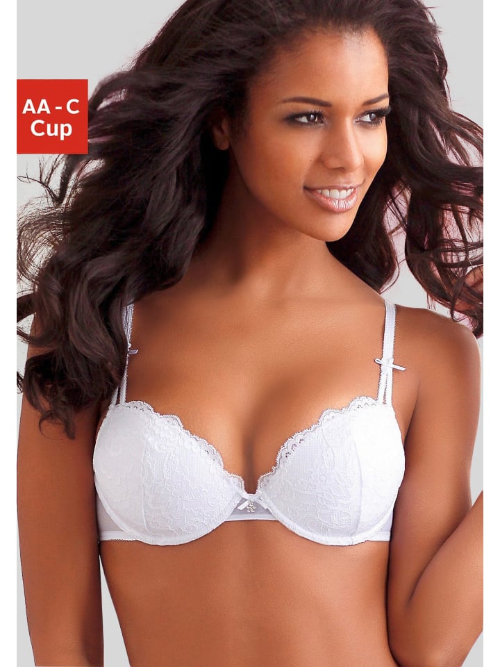 LASCANA Push-up-BH in weiß günstig kaufen