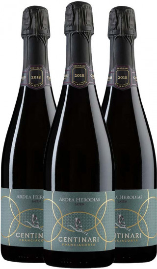 Ardea Herodias Centinari Franciacorta Satèn DOCG-Paket - Centinari