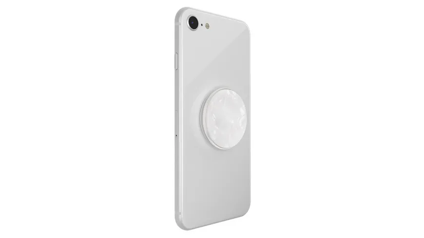 PopSockets PopGrip Acetate Pearl White
