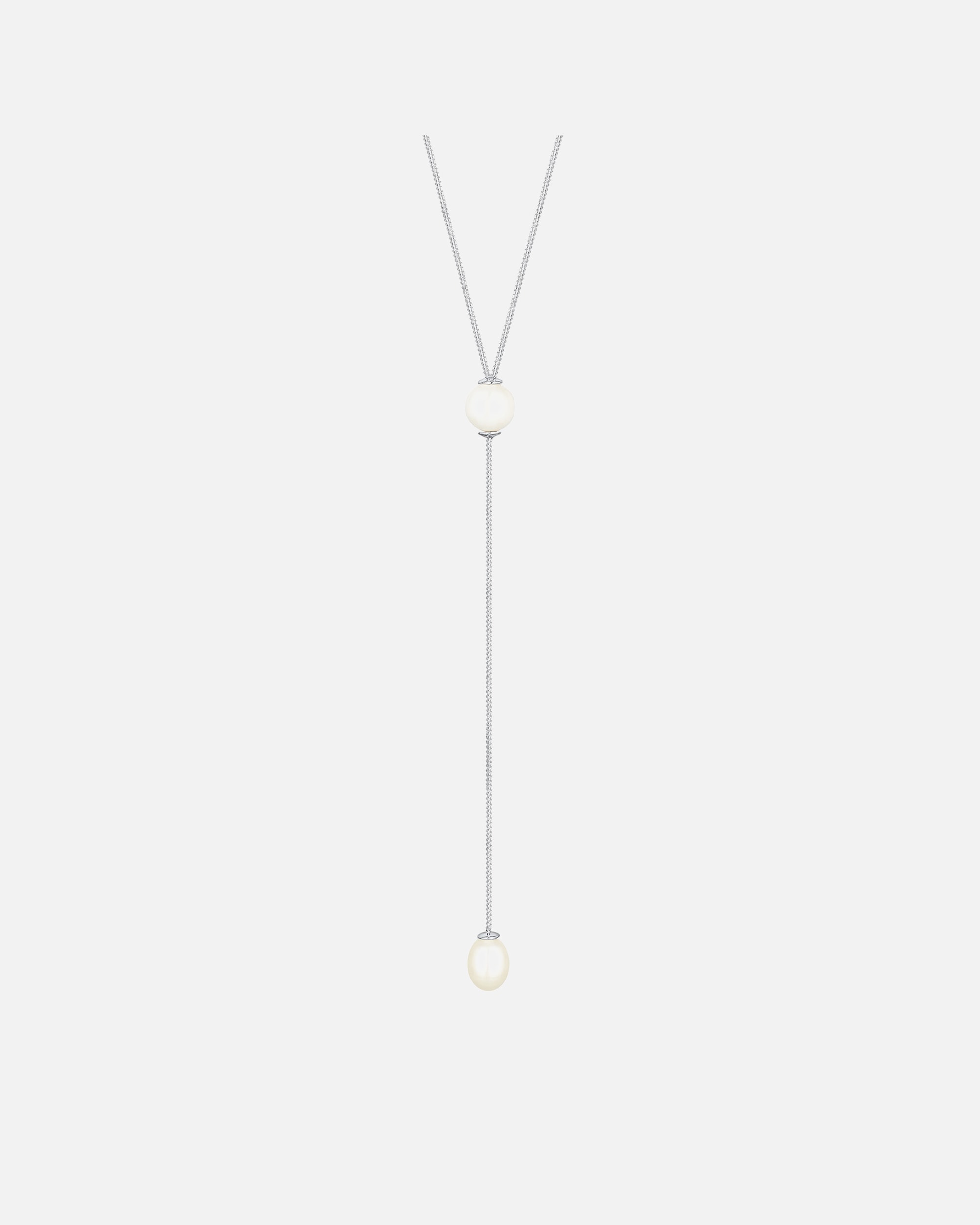 Collana da donna Elli con perla coltivata d'acqua dolce (925/1000) in argento
