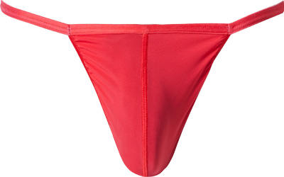HOM, Stringtanga, Mikrofaser-Stretch, feuerrot