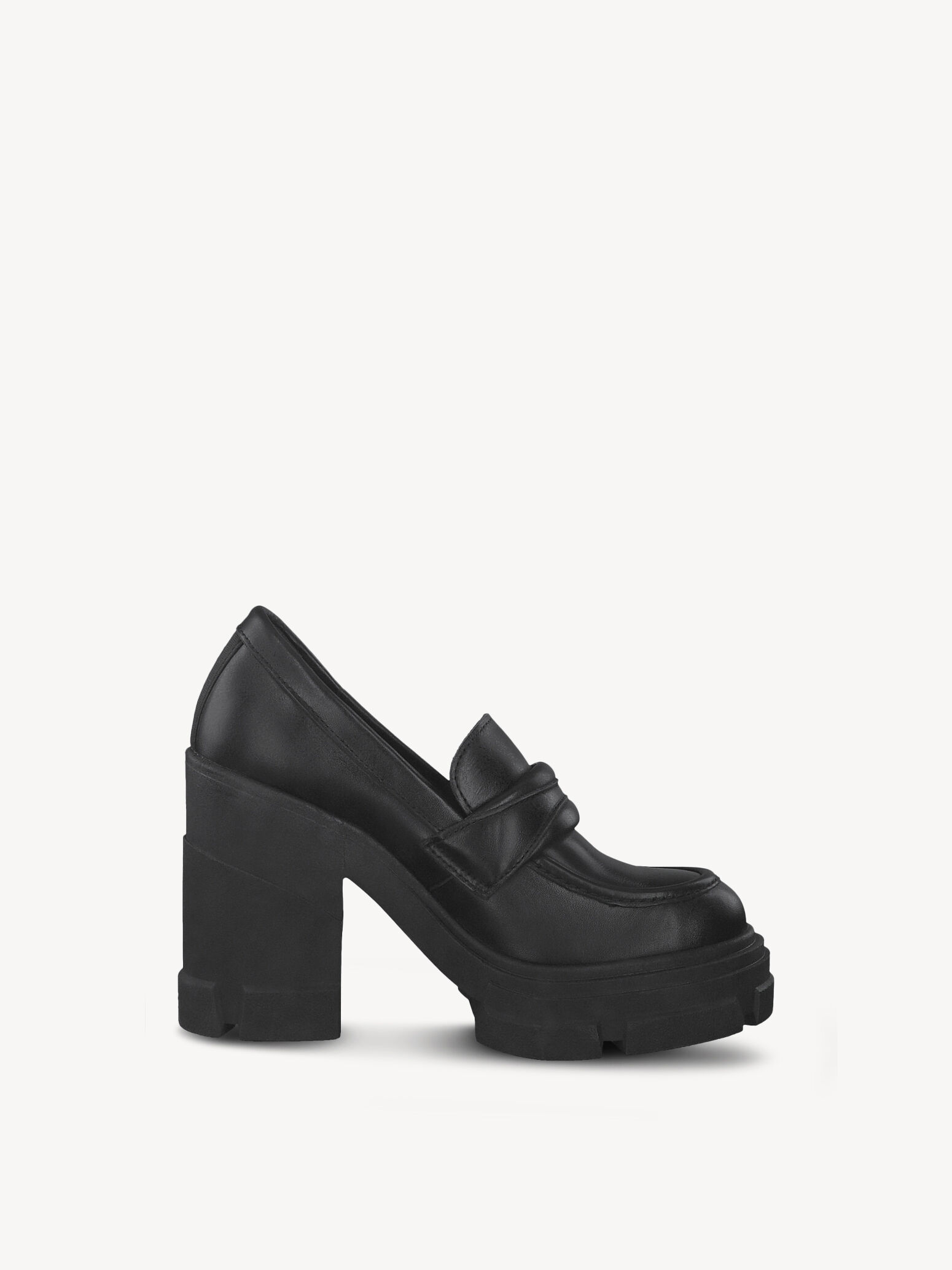 Trotteur en cuir - noir