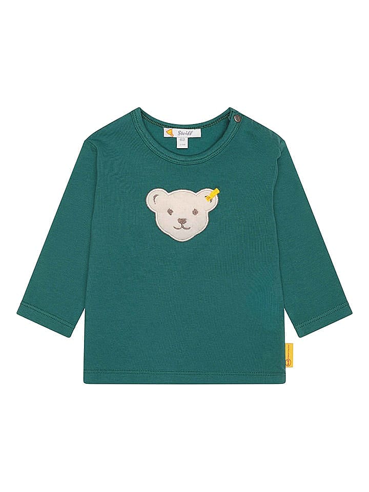 Steiff Longsleeve in Dunkelgrün günstig kaufen 80