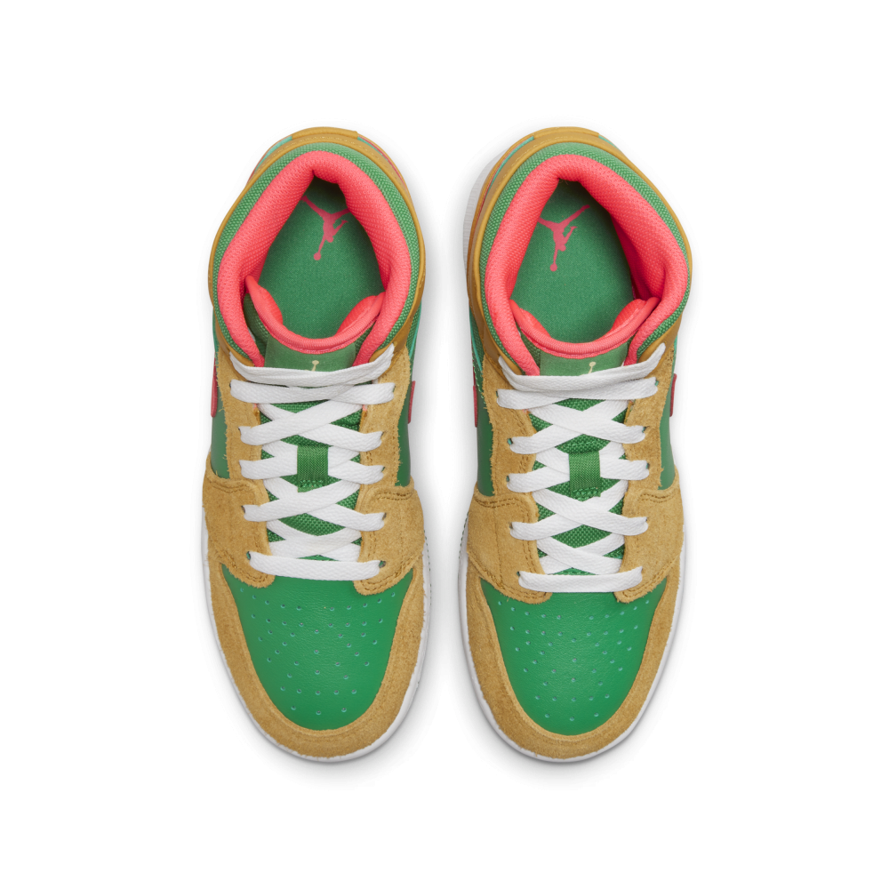 NIKE JORDAN 1 Mid SE GS DX4365-700 / grün