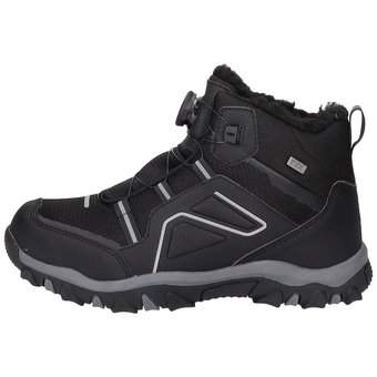 Run Lifewear Schnür Boots in schwarz