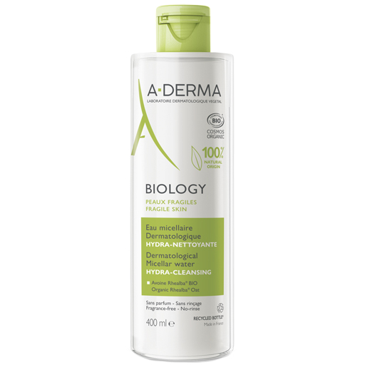 A-DERMA Biology Mizellengesichtswasser  400 ml  Lotion