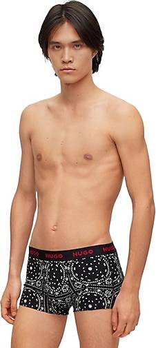 HUGO Boxershort TRUNK TRIPLET DESIGN 3er Pack