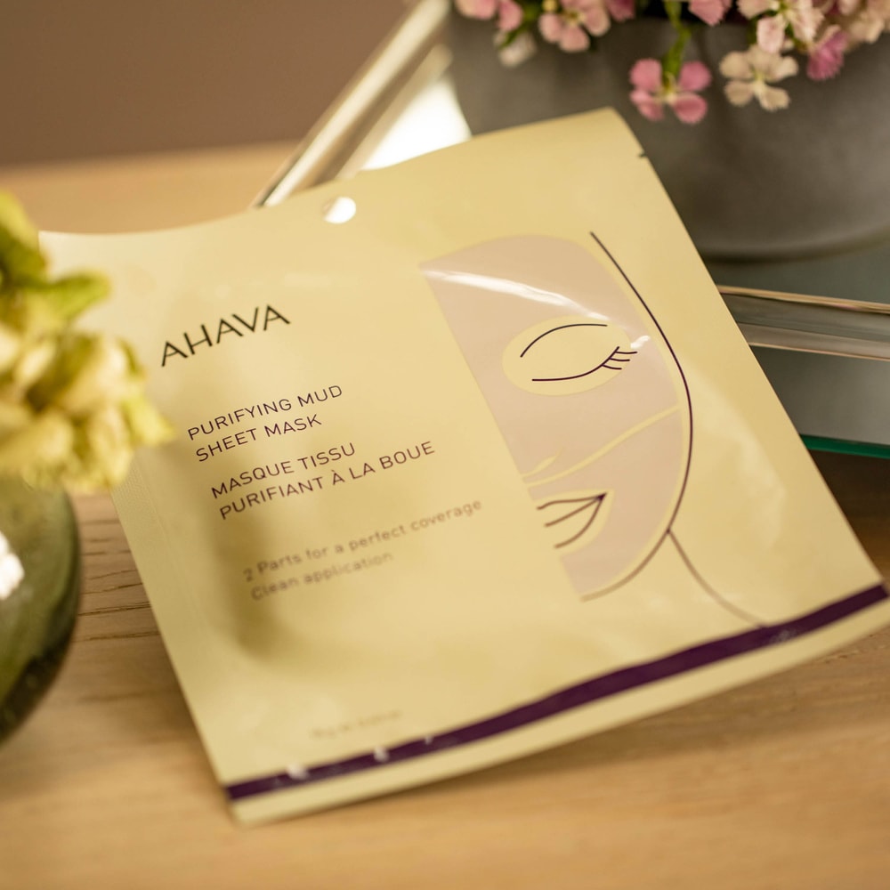 AHAVA Purifying Mud Sheet Mask Masque tissu