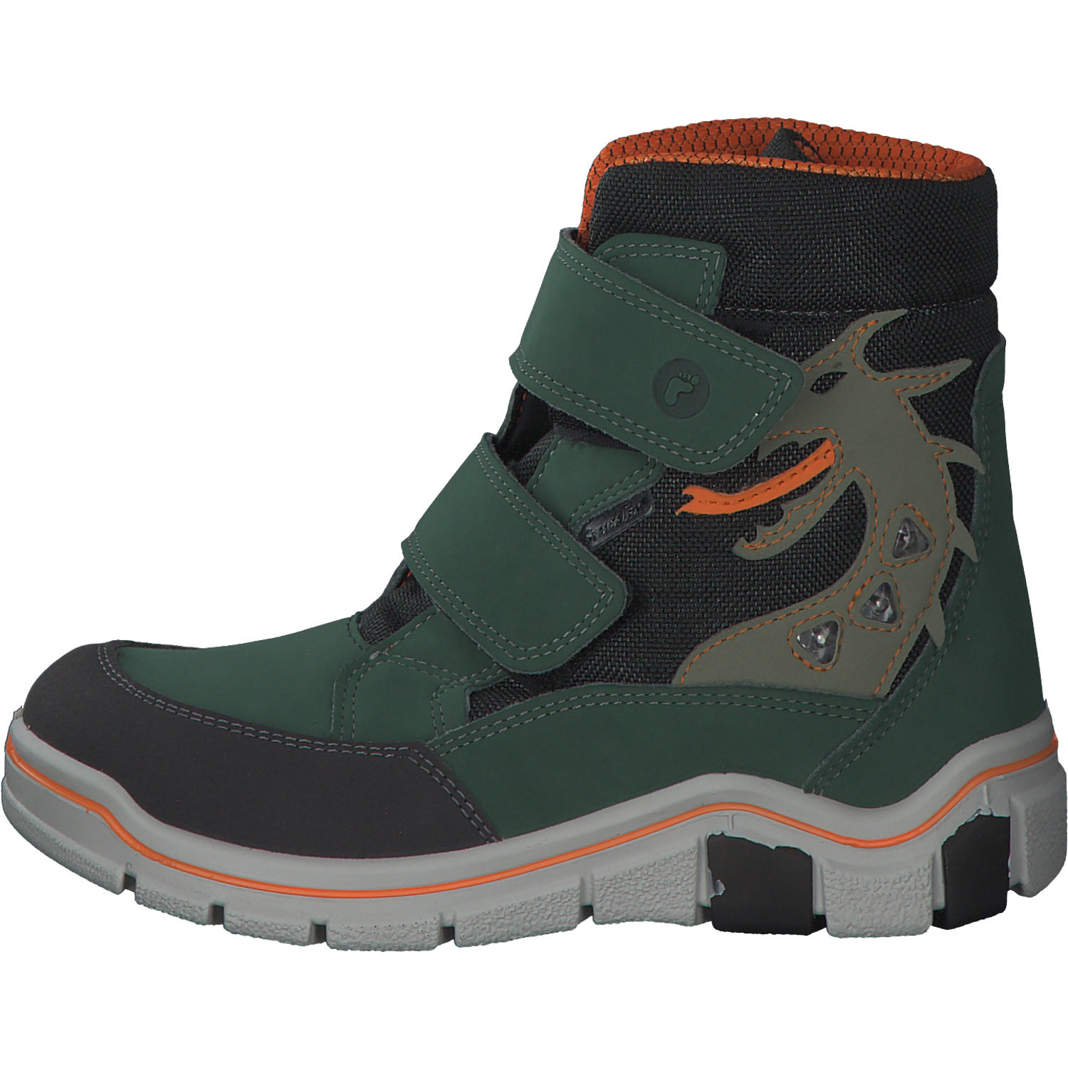 Ricosta Grisu 5200202, Stiefeletten (Kinder), Kinder, Grün