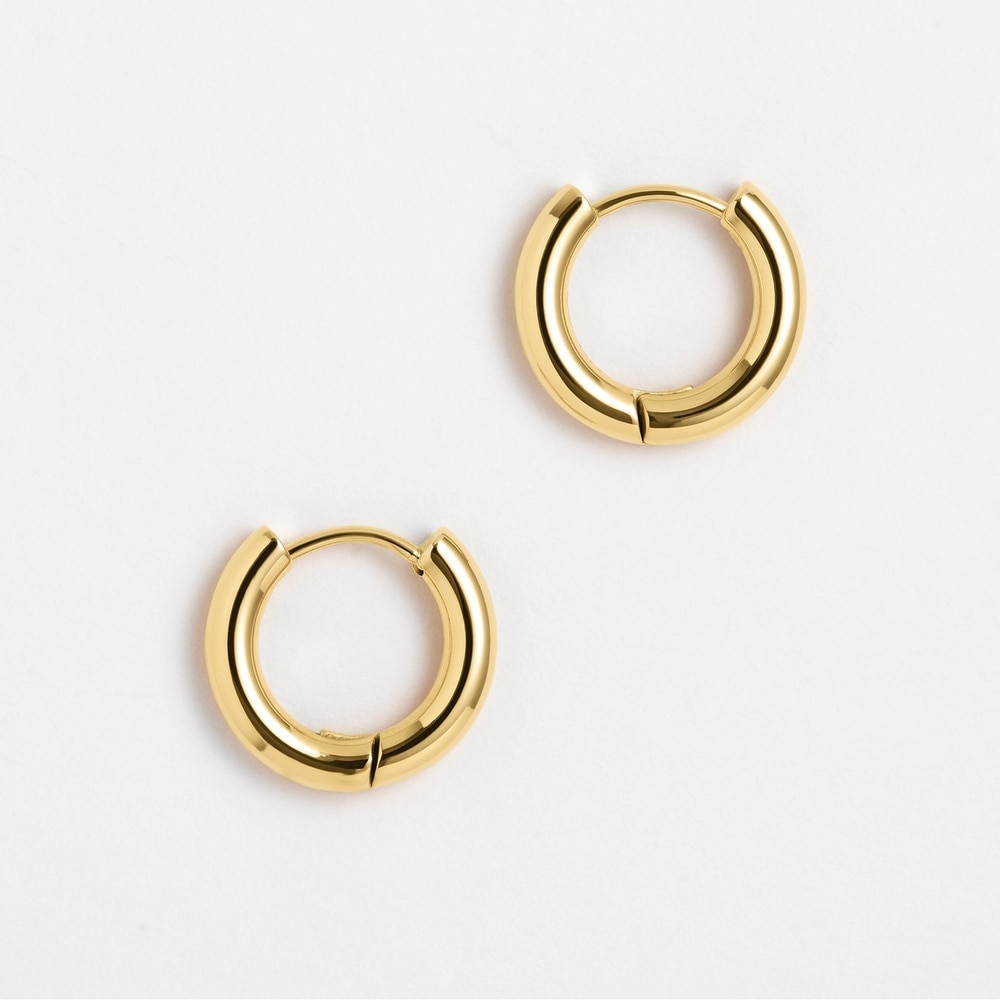 Esprit Créoles Acier inoxydable Boucles d'oreilles