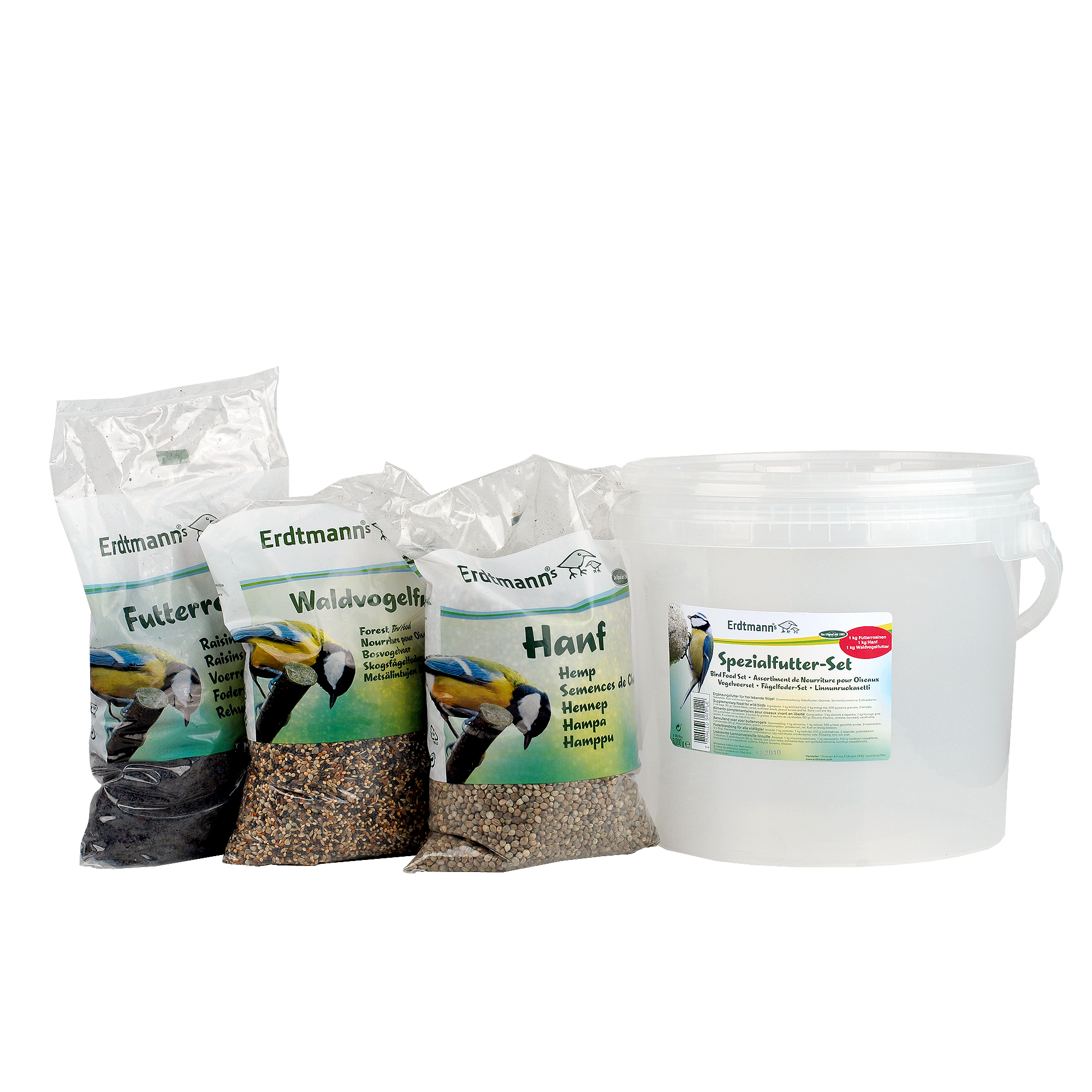 Erdtmann's Wildvogelfutter Erdtmann's Erdtmanns Spezialfutter-Set im Plastikeimer