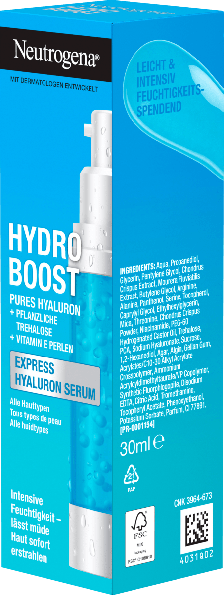 Serum Hydro Boost Aqua Perlen, 30 ml