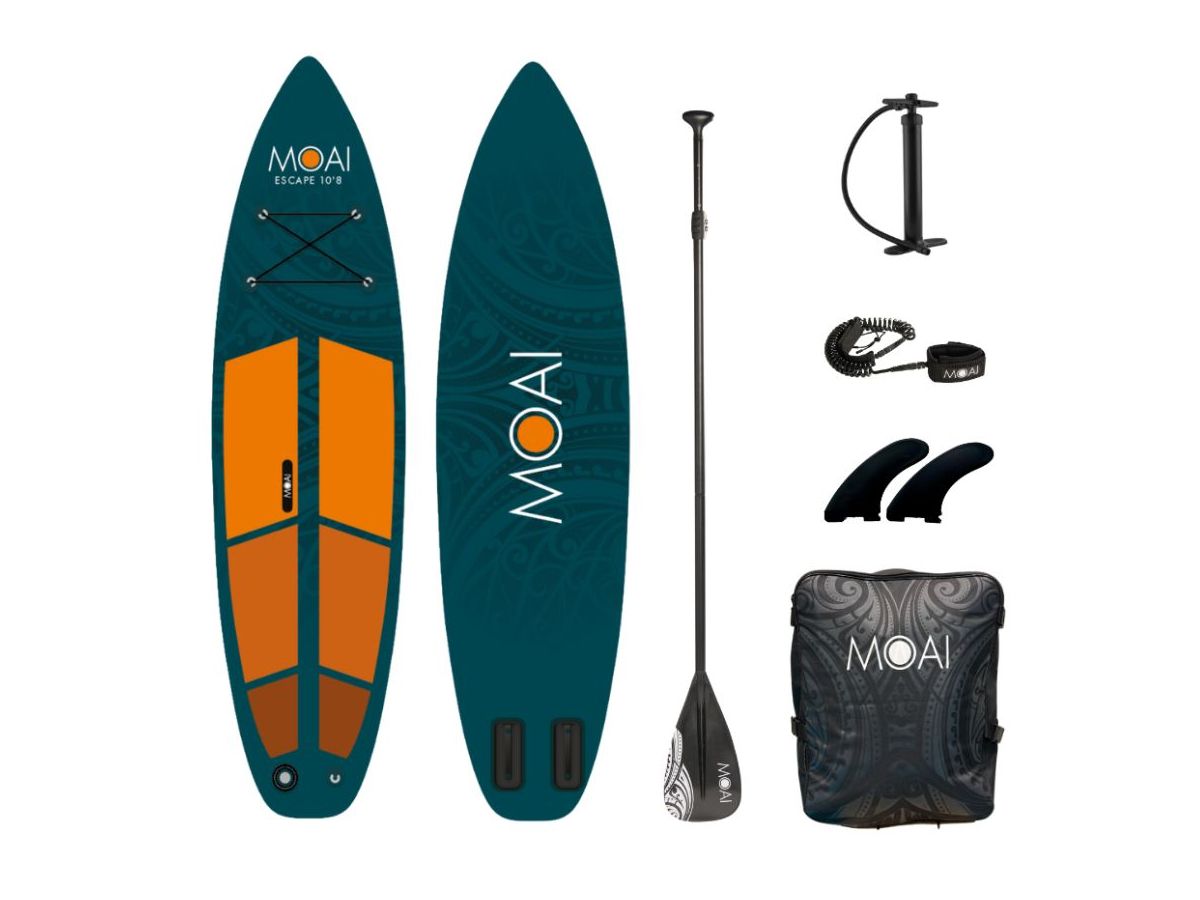 MOAI COMPACT SUP 10’8 Aufblasbares SUP Board Set