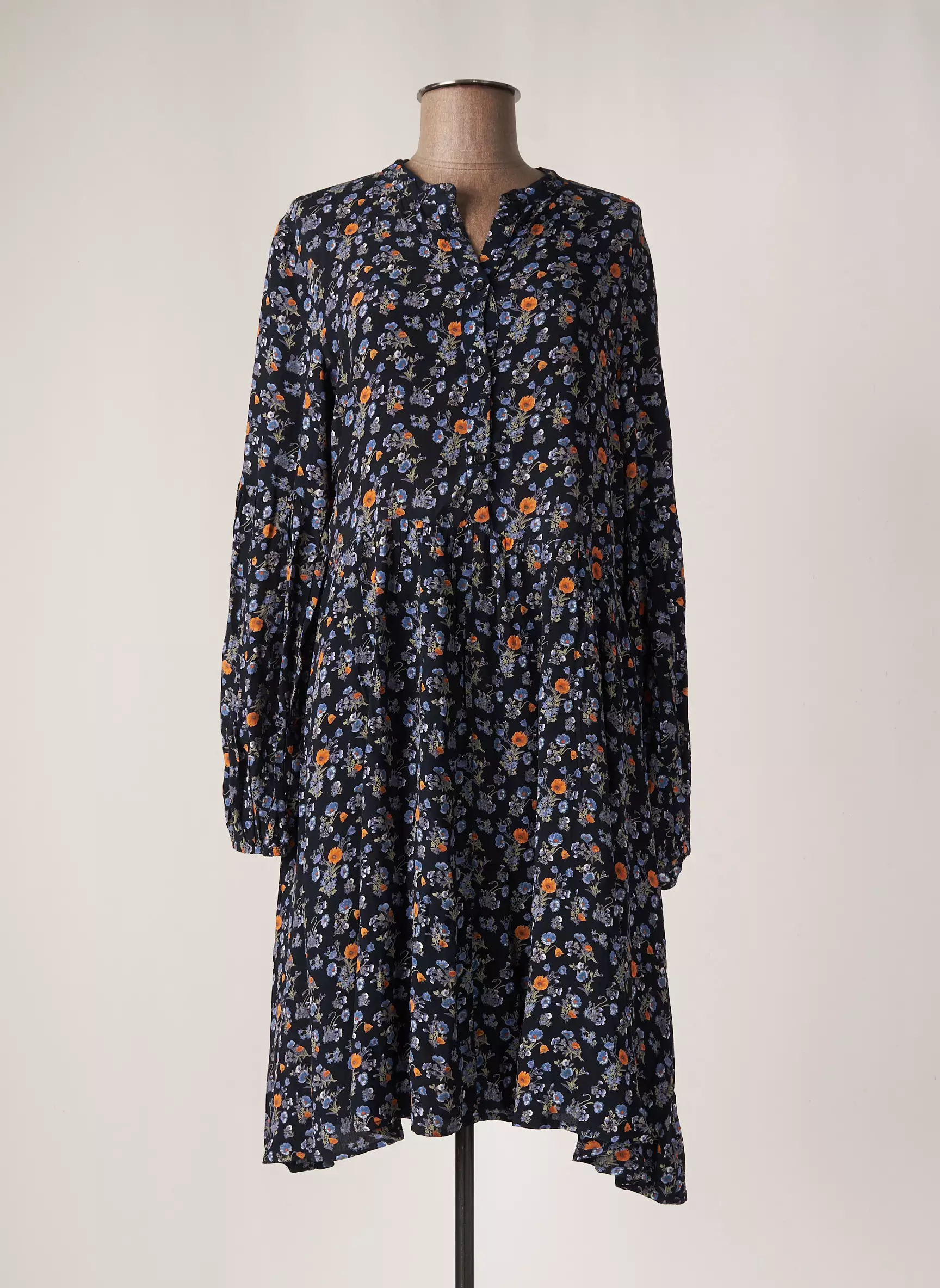 Fransa Robes Longues Femme couleur noir