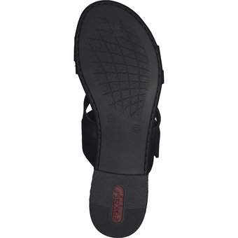Rieker Pantolette in schwarz