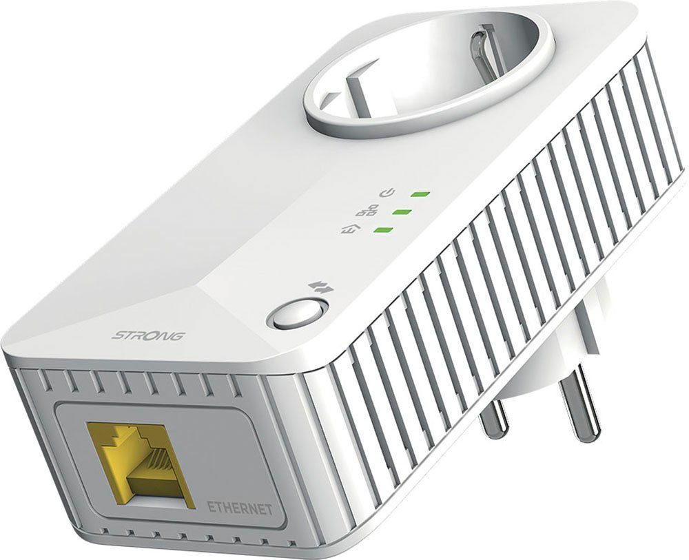 Strong POWERLINE 600 KIT Reichweitenverstärker, Powerline 600 Mbit/s, WiFi, 2 Einheiten