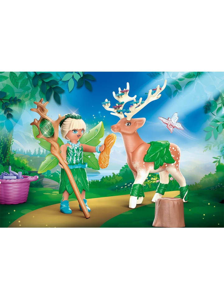 Playmobil Forest Fairy mit Seelentier in Mehrfarbig ab 7 Jahre günstig kaufen onesize