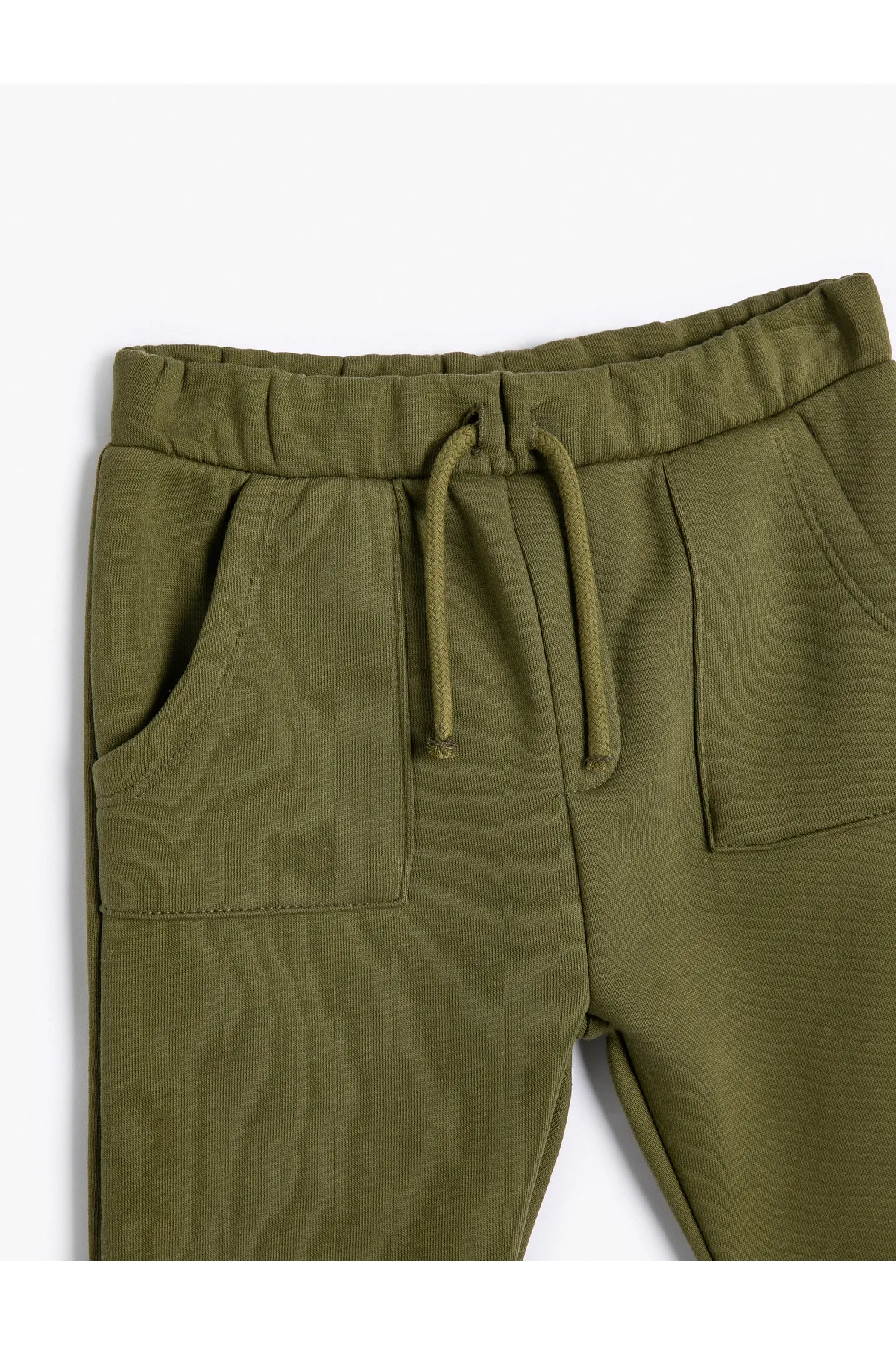 Koton  Basic-Jogger-Jogginghose mit Bindetasche aus Baumwolle