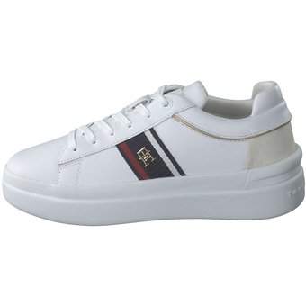 Tommy Hilfiger Corp Webbing Court Sneaker in weiß