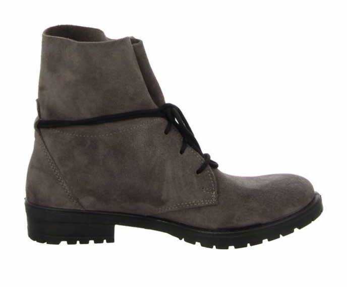 RICOSTA Stiefel Mädchen grau meteor Velour