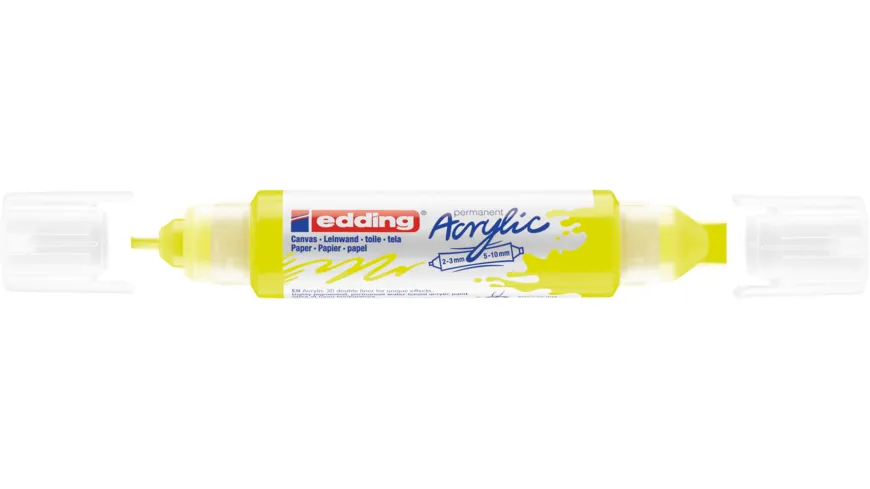 edding Double Liner 3D  neongelb 42 ml neongelb