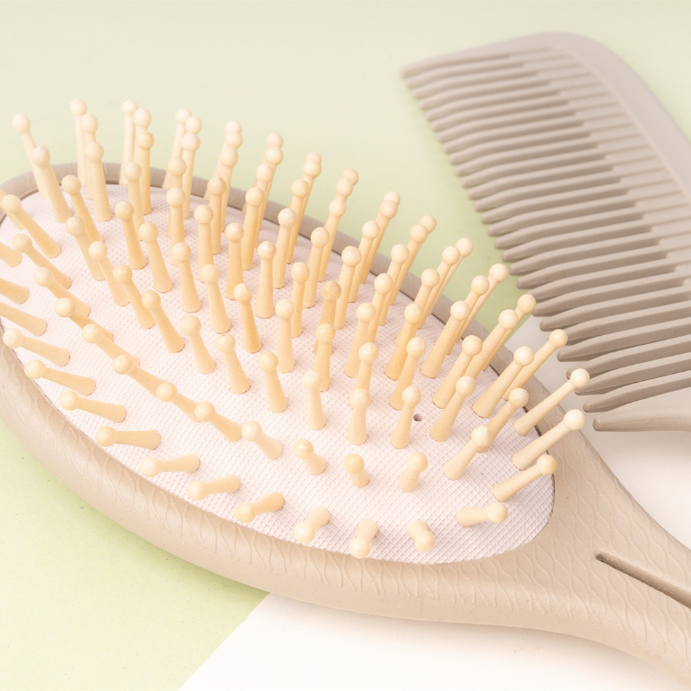 so eco Set de coiffure Brosse et Peigne Naturels Set de Coiffure