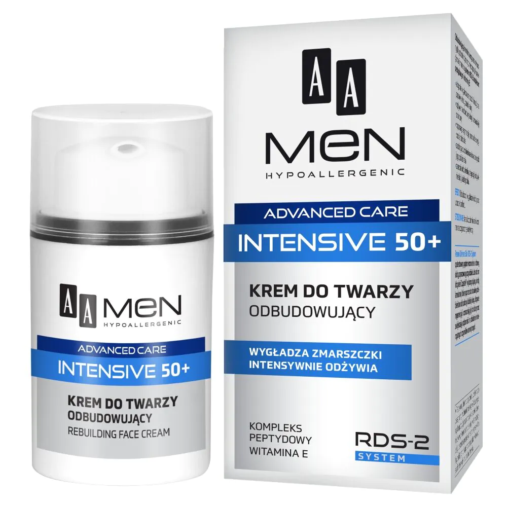 AA Men Advanced Care 50+ Intenzivna regenerirajuća krema za lice