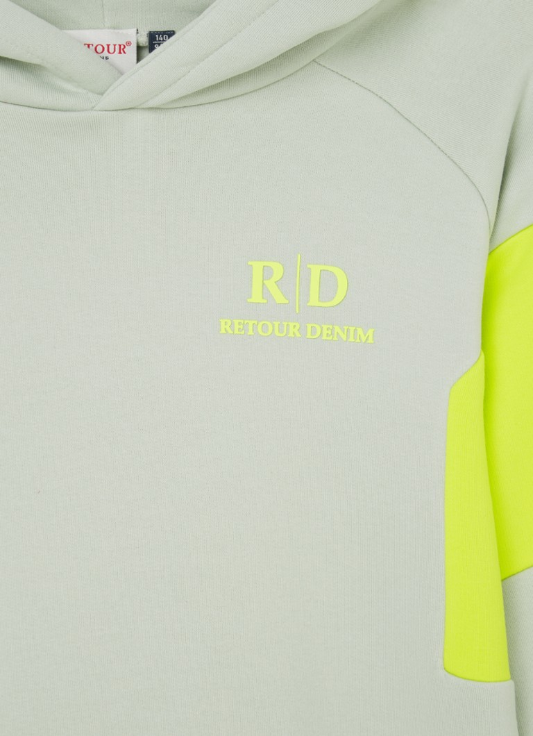 Retour Jeans  Rick hoodie in biologische katoenblend
