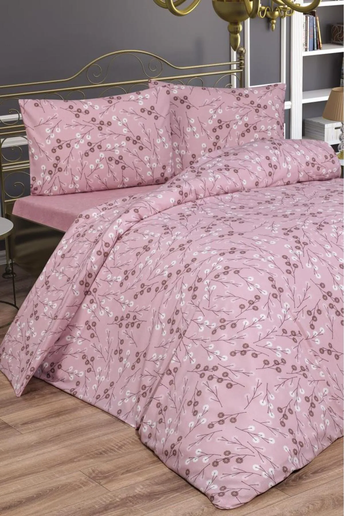 Çeyiz Diyarı  Nanda Doppelbettbezug Rosa