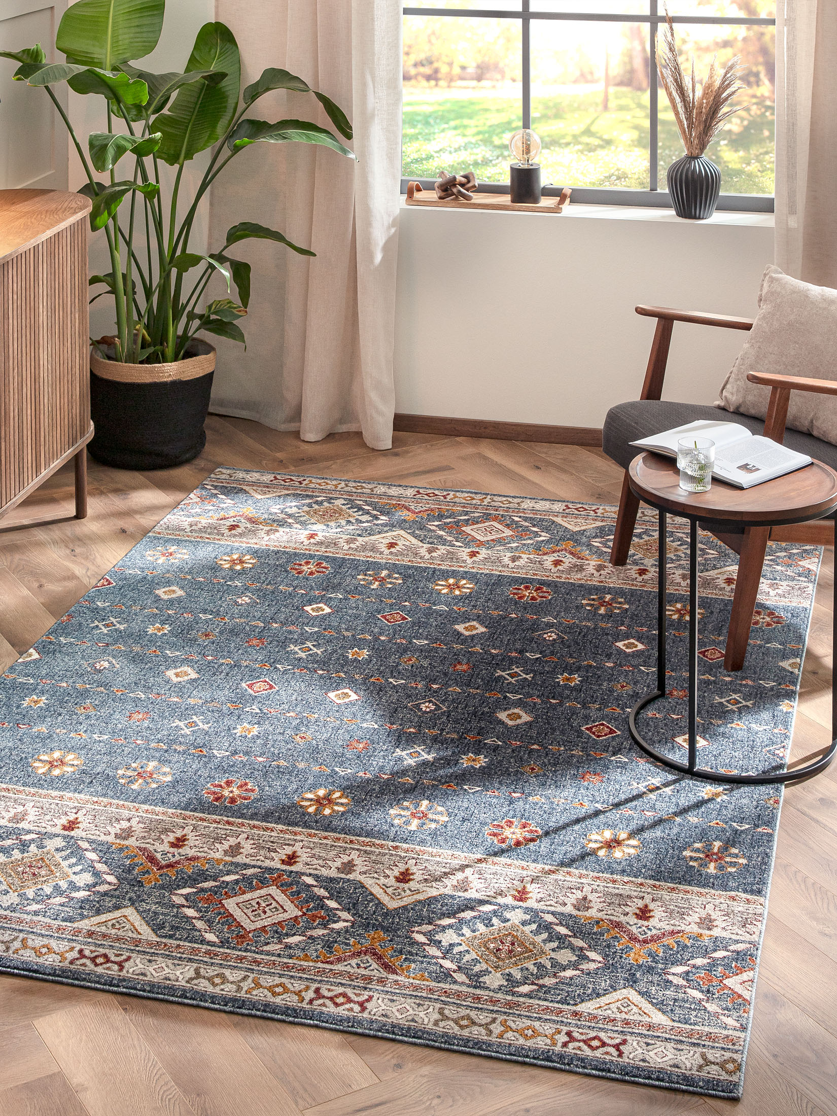 Khandra Orient-Teppich, Blue