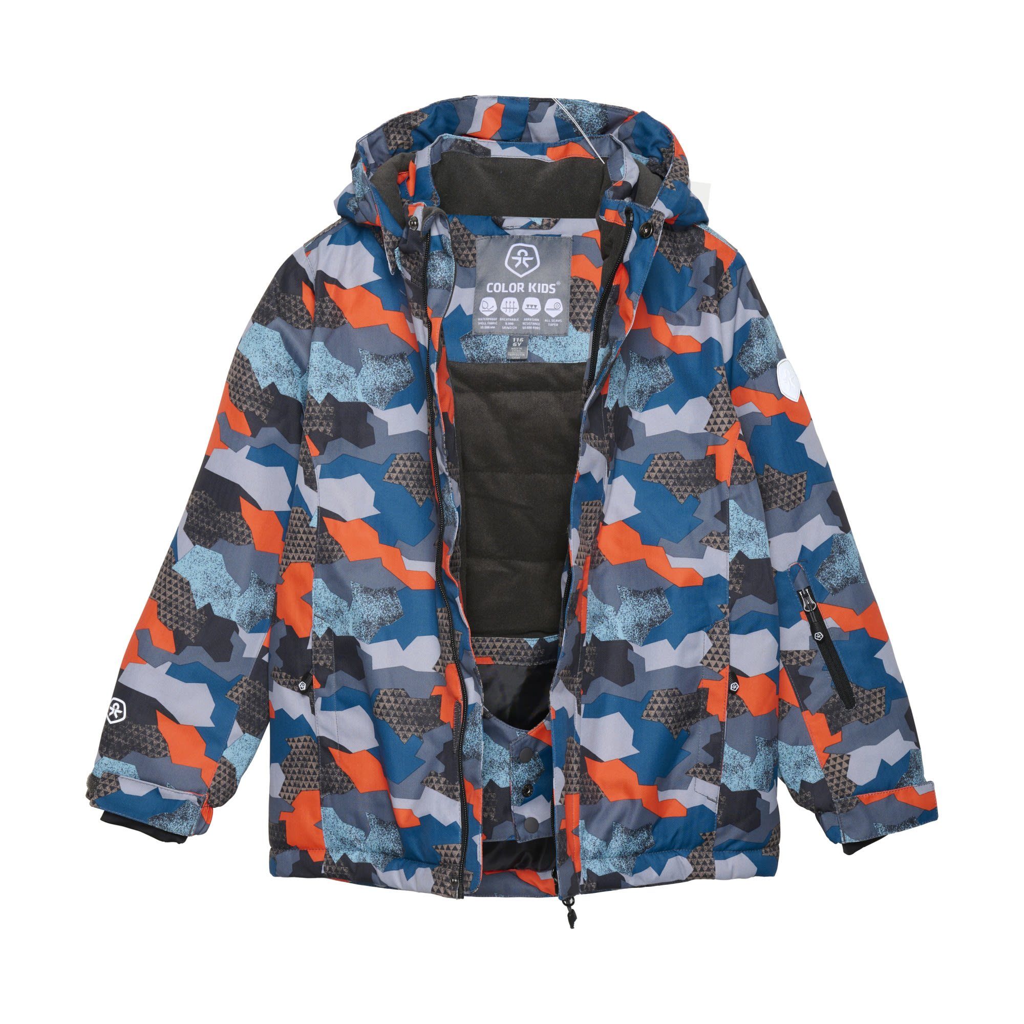 COLOR KIDS Skijacke Color Kids Boys Ski Jacket Aop Kinder Ski- &