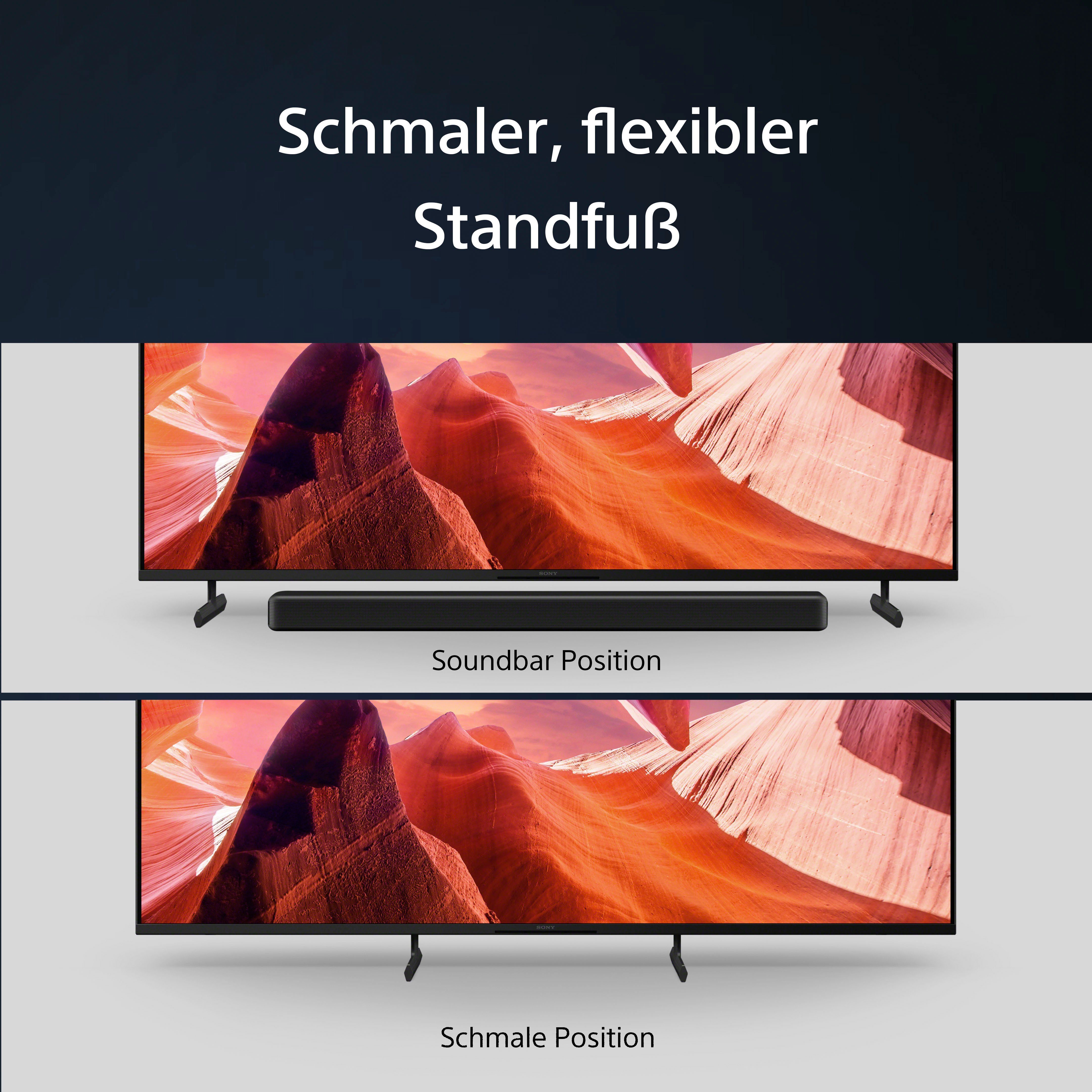 Sony KD-75X80L LED-Fernseher (189 cm/75 Zoll, 4K Ultra HD, Google TV, Smart-TV, HDR, X1-Prozessor, BRAVIA CORE, Triluminos Pro, HDMI 2.1, Gaming-Menü)