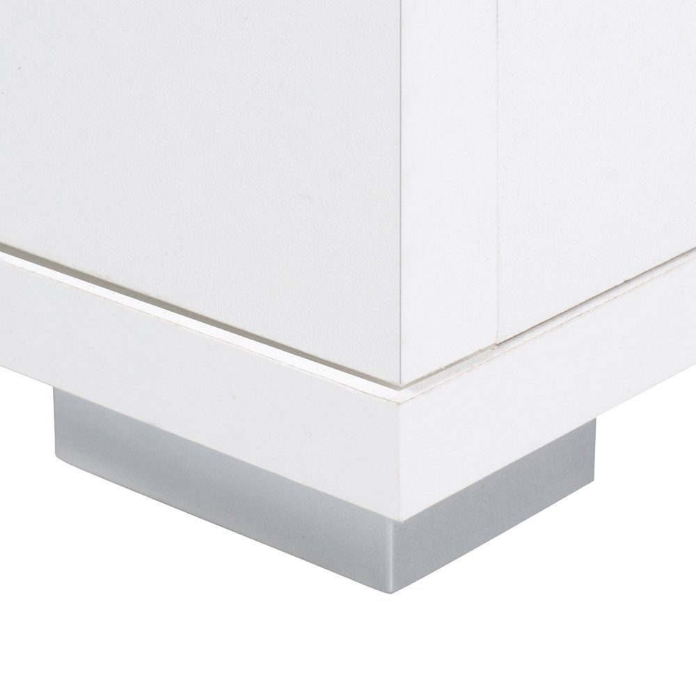 Casaria Kommode Alba DB111, mit 2 Türen 71x74x35 cm höhenverstellbarer Einlegeboden Holz