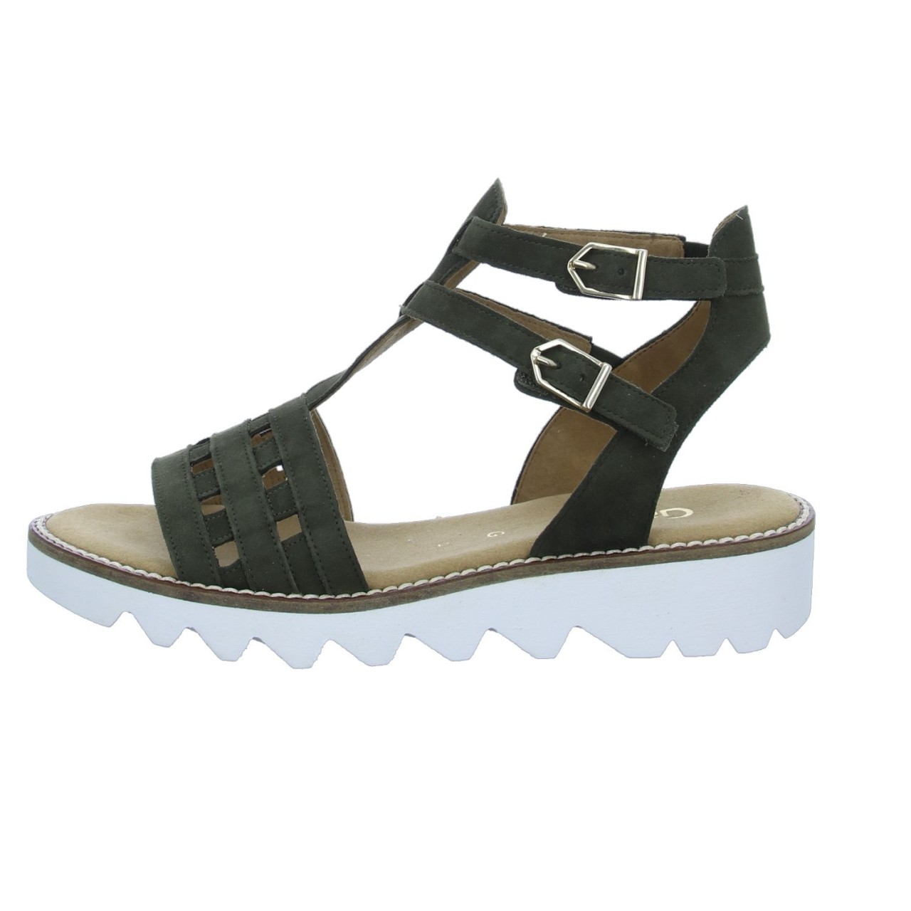GABOR Riemchen Sandalen khaki