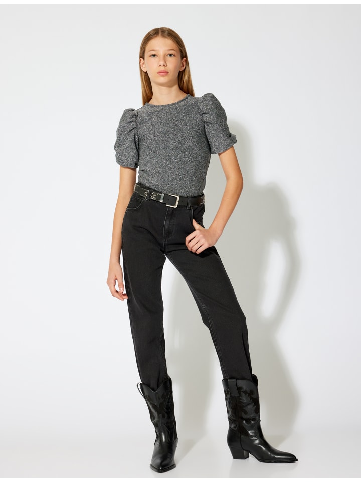 KOTON Bluse in Grau günstig kaufen