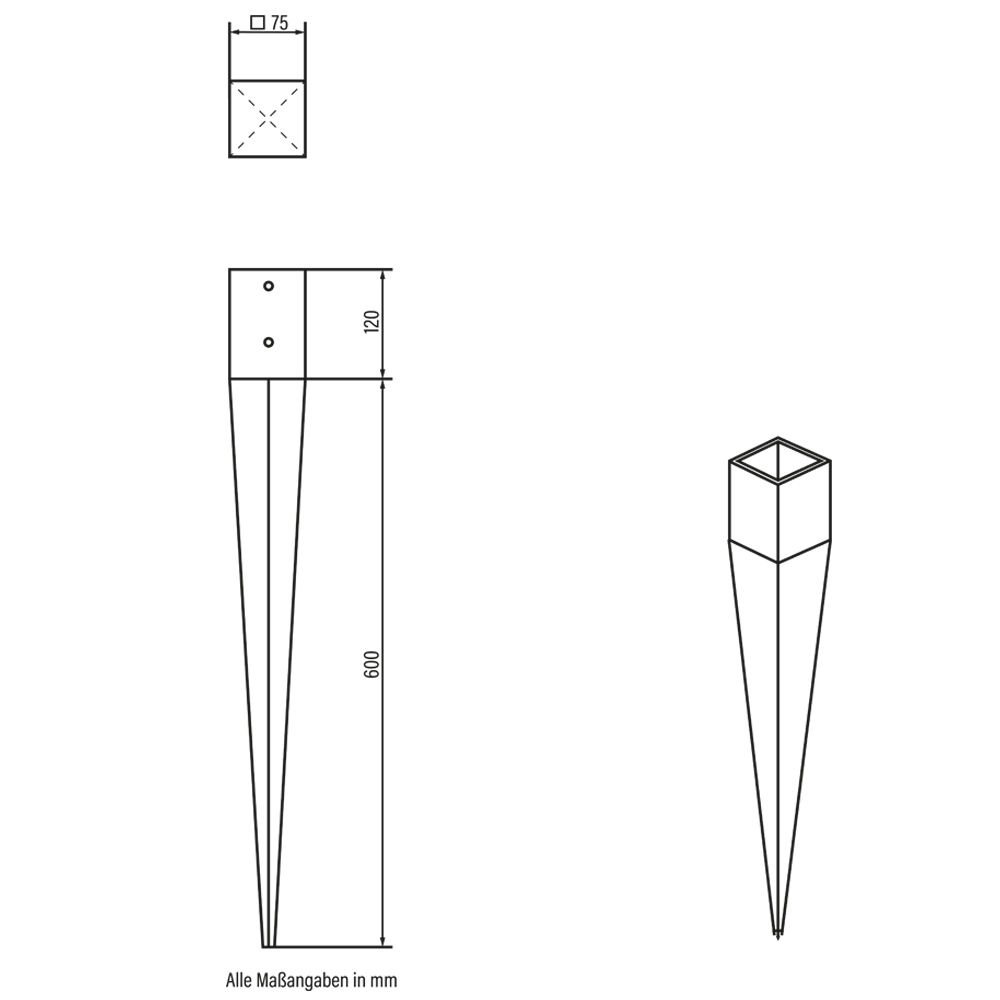 Home Deluxe Holzzaun SOMA - 3x Element   4x Pfosten