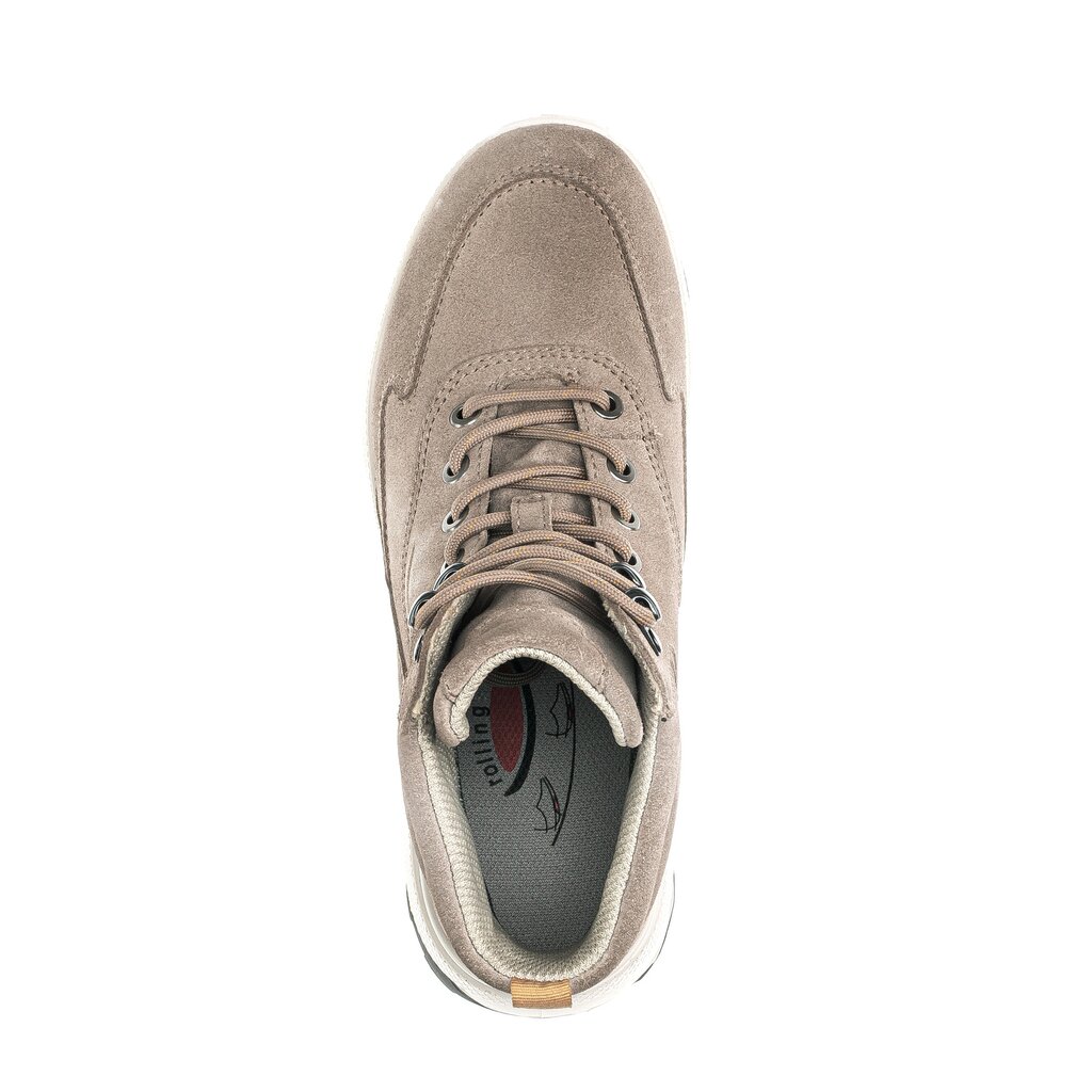 rollingsoft Schnürstiefelette beige