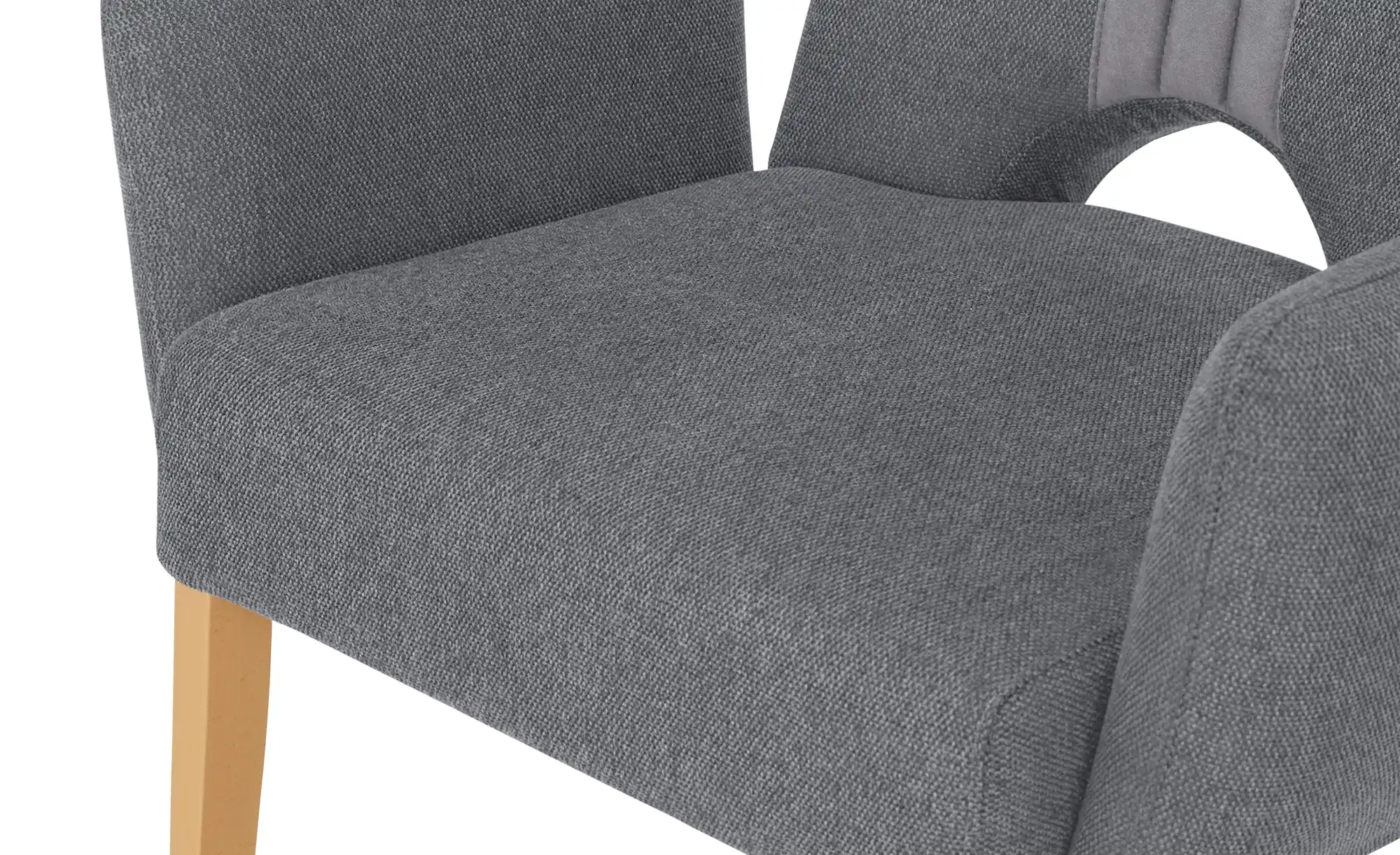 Gray & Jones Esszimmerstuhl mit Bezugskombi Ansgar