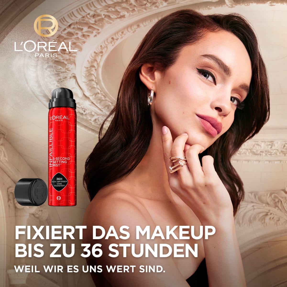 Fixierspray Infaillible: 3-Second Setting Spray, 75 ml