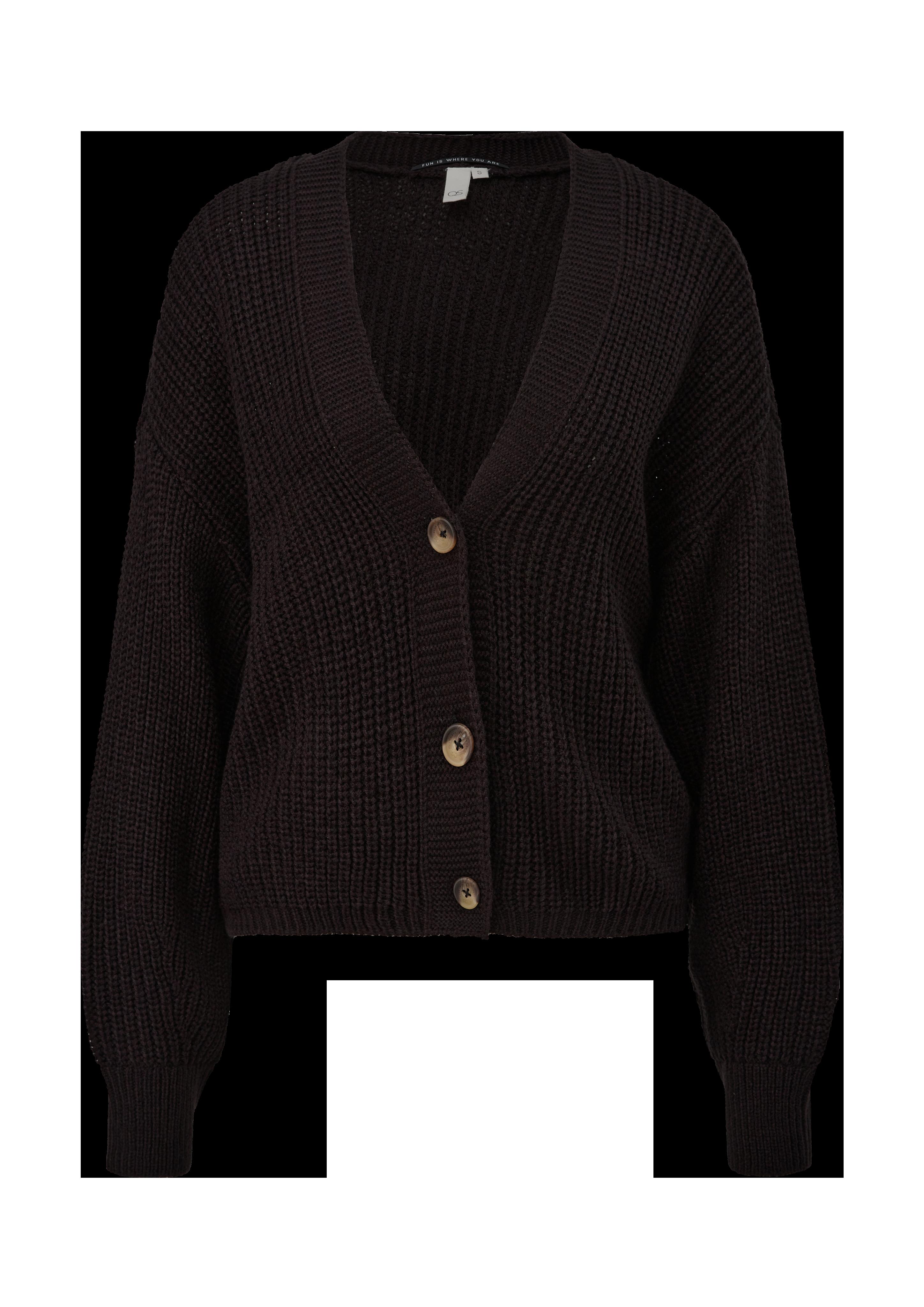 Strickjacke mit V-Ausschnitt  2140592-9999