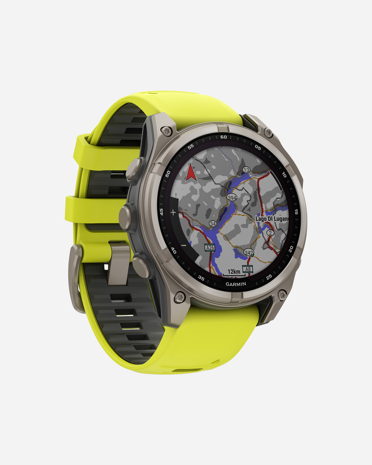 Garmin Fenix 8 Solar 47mm Sapphire Multifunction Watch 010-02906-21