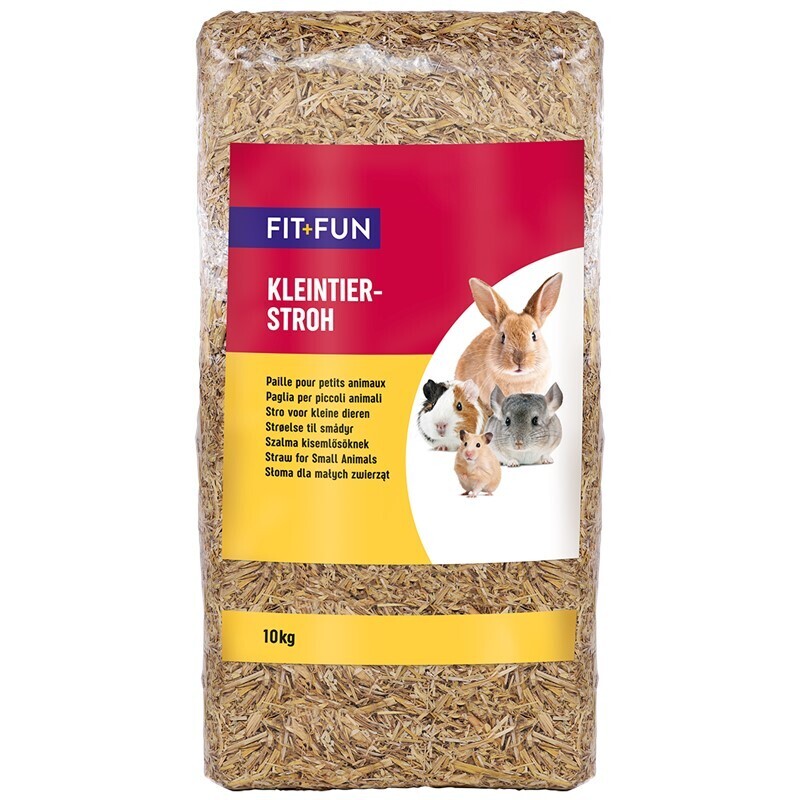 FIT+FUN Streu & Stroh FIT+FUN Kleintierstroh 10kg
