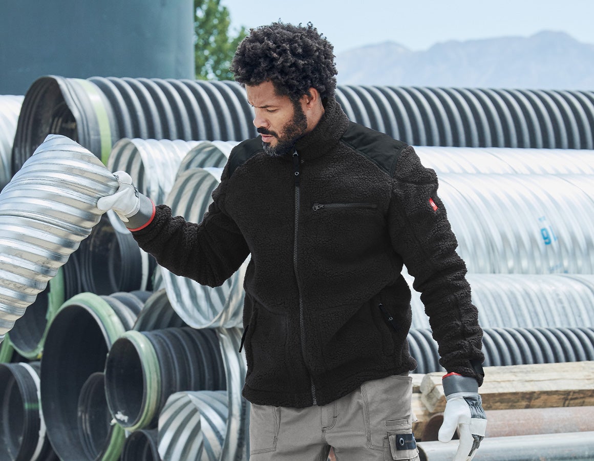 Faserpelz Jacke e.s.roughtough