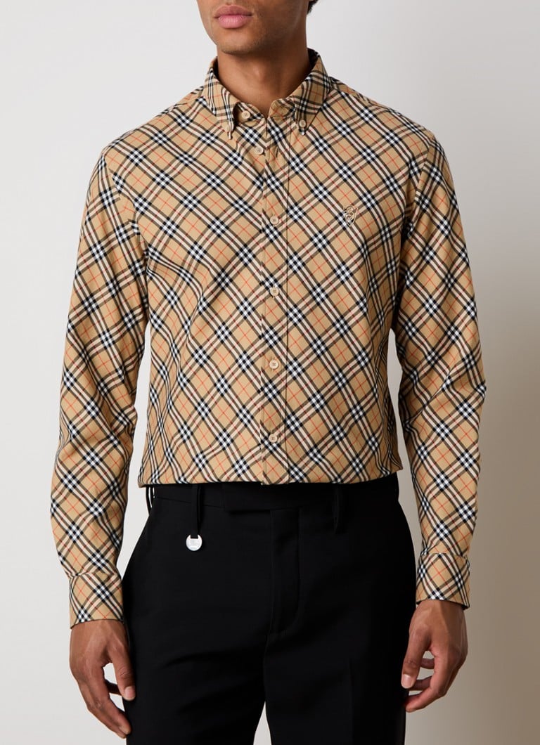 Burberry Regular fit shirt with check pattern