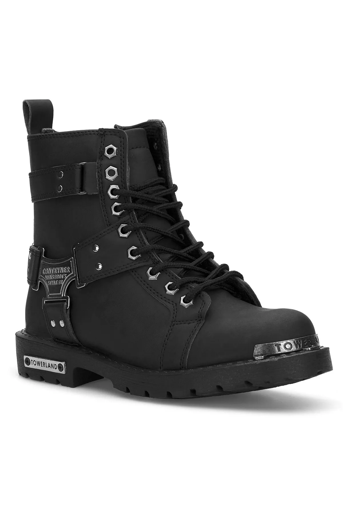 DARK SEER  Schwarze Unisex-Stiefel DS.536