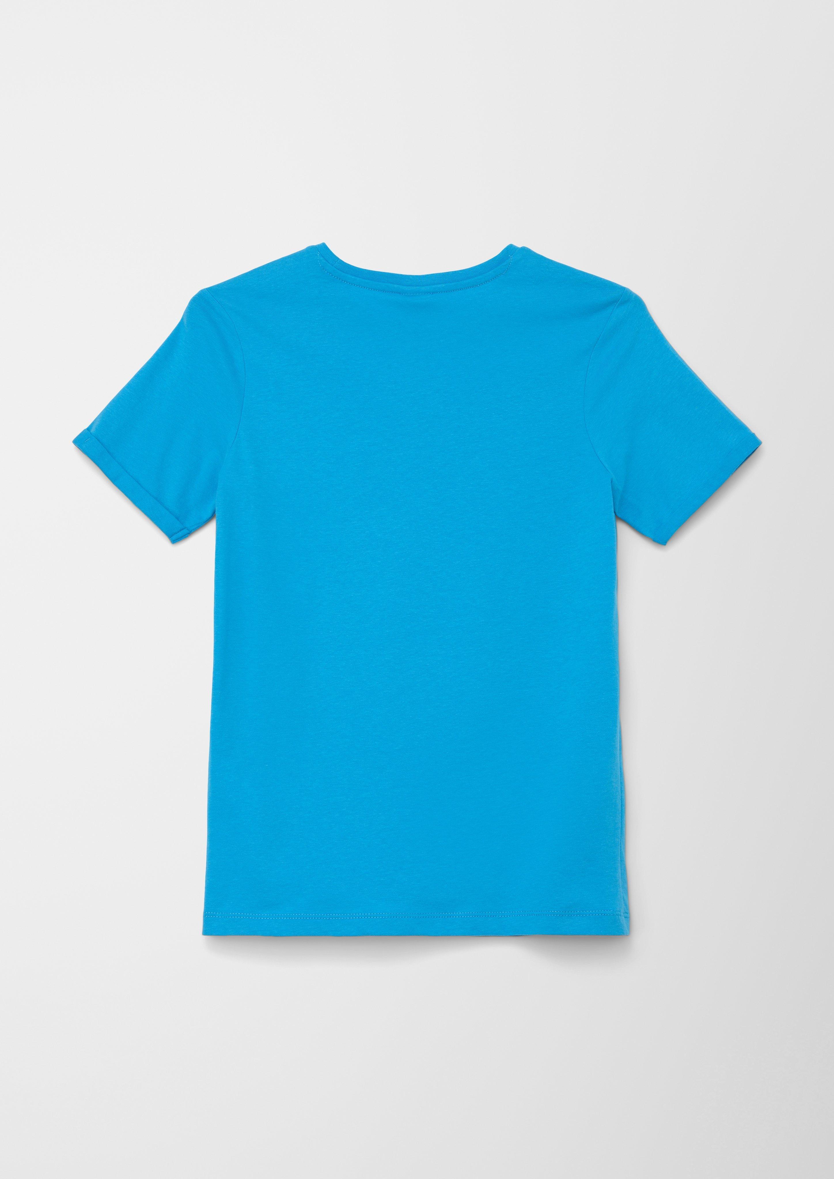 Baumwollshirt mit Grafikprint  2128275-6431