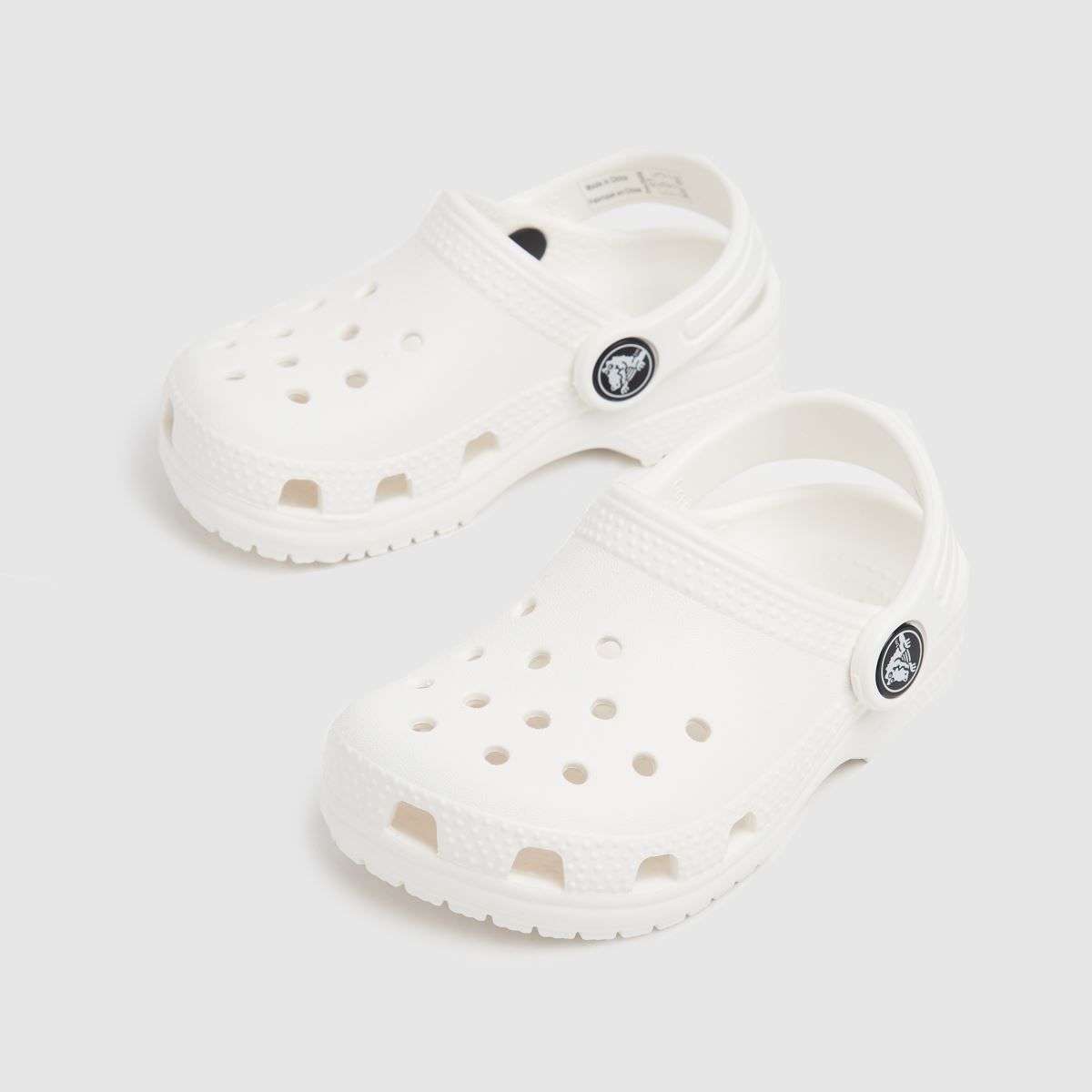 Crocs fehér klasszikus klumpa kisgyermek szandál