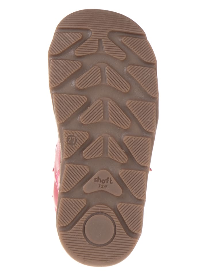 POM POM Leder-Winterboots in Pink günstig kaufen