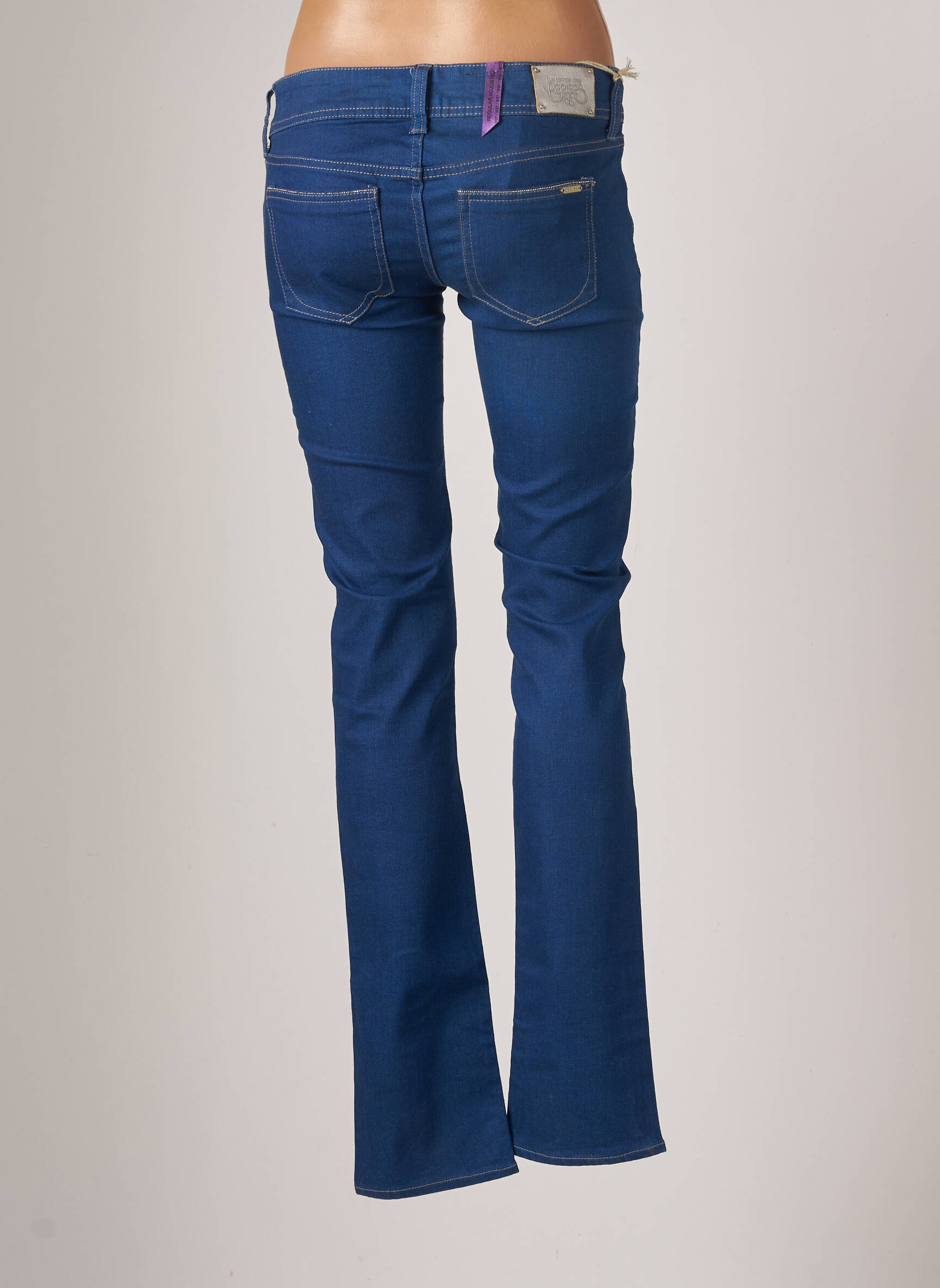 Le Temps Des Cerises Jeans Coupe Droite Femme couleur bleu